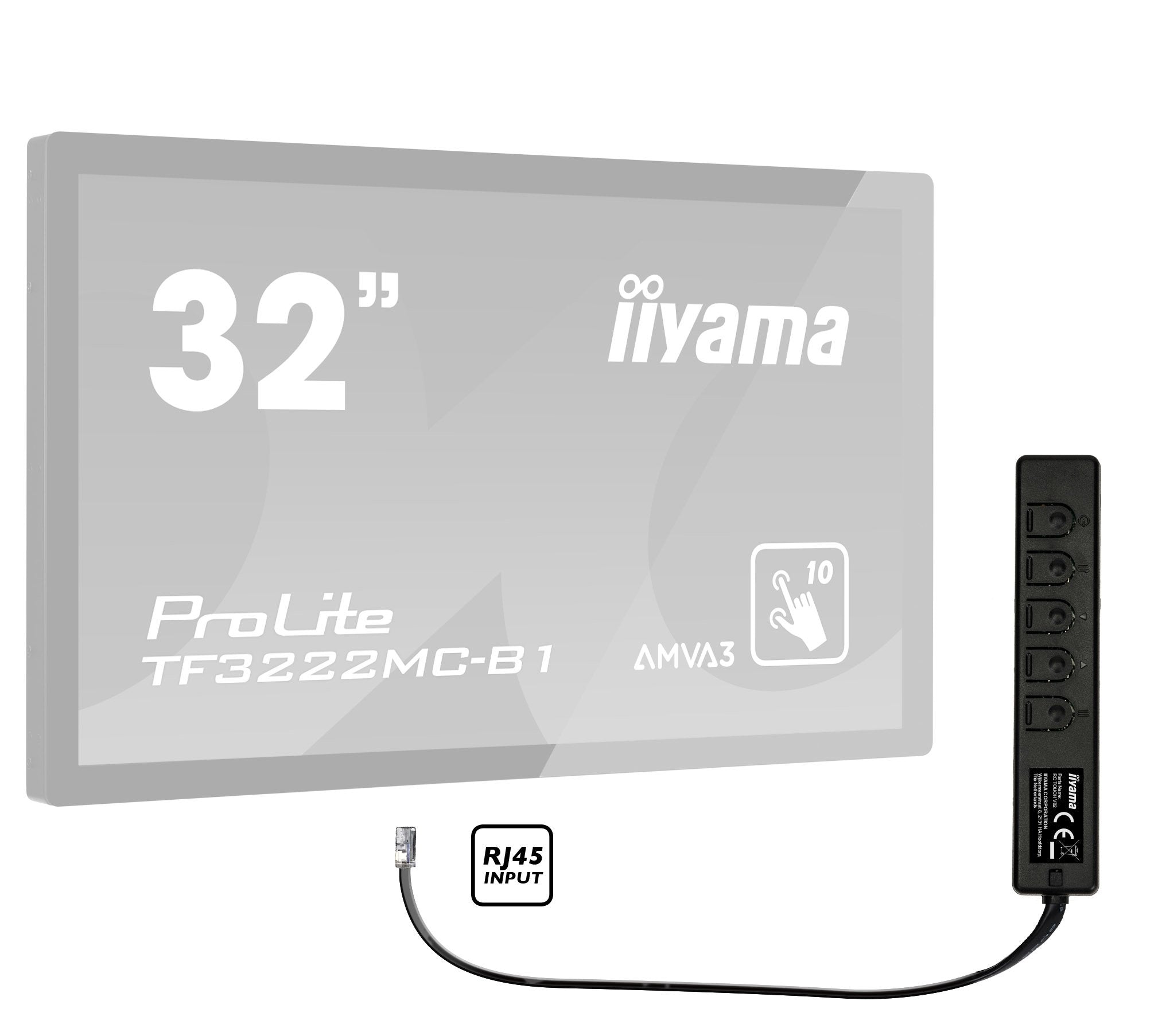 EAN 4948570031689 - iiyama RC TOUCHV01 mando a distancia Alámbrico Monitor Botones imagen 2