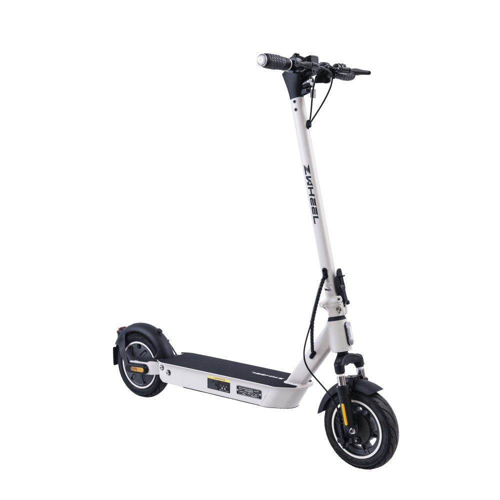 Zwheel Zfox Max Artic White Patinete Electrico Motor 400w - Homologado Dgt - Velocidad Hasta 25km/H - Autonomia Hasta