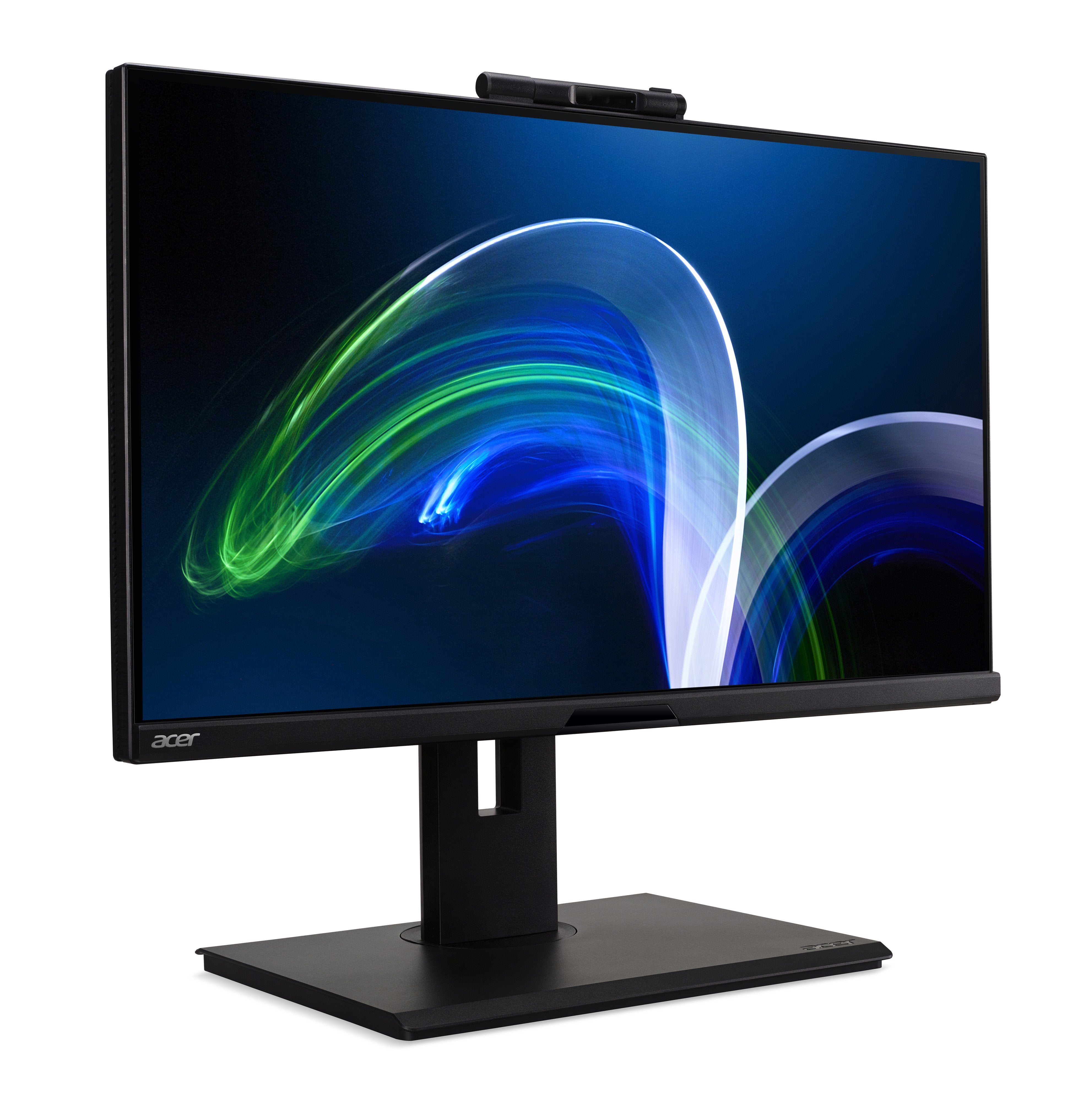 Monitor Acer B248ybemiqprcuzx 23.8" Ips Fhd 75hz 250cd/M2 4ms Hdmi Dp Usb Typec Audio Out Usb3.0 Hub Webcam Mic