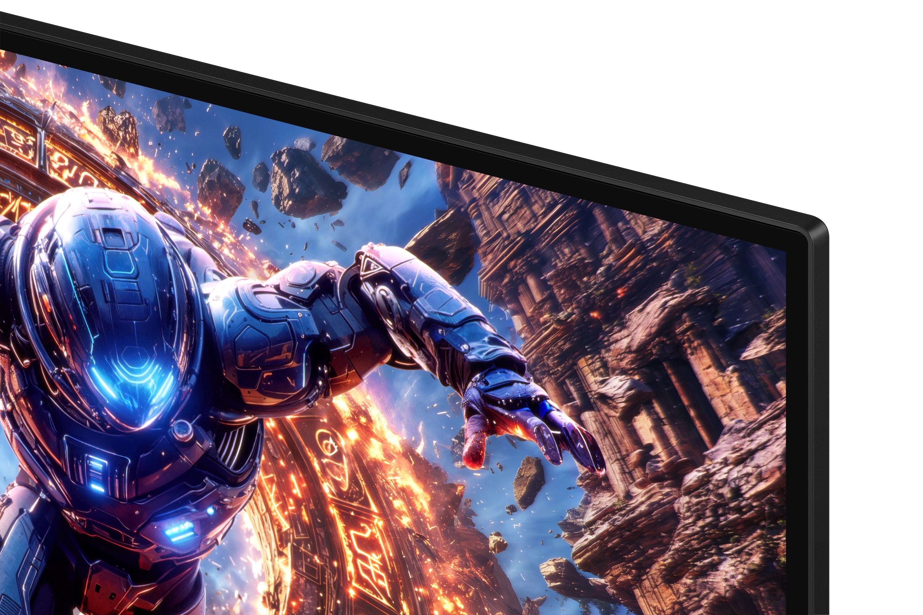 81,3 Cm (32") 6144 X 3456 Pixel Samsung Ls32hg806esxen 16:9 6k Ultra Hd Ips 1 Ms 330 Hz Hdr Displayport Hdmi Usb-Hub Pivot Height Vesa