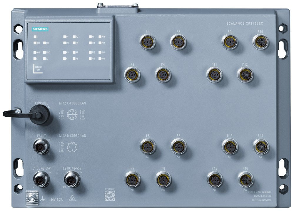 Siemens 6gk5216-0ha00-2es6 Industrial Ethernet Switch - Switch - 1 Gbps