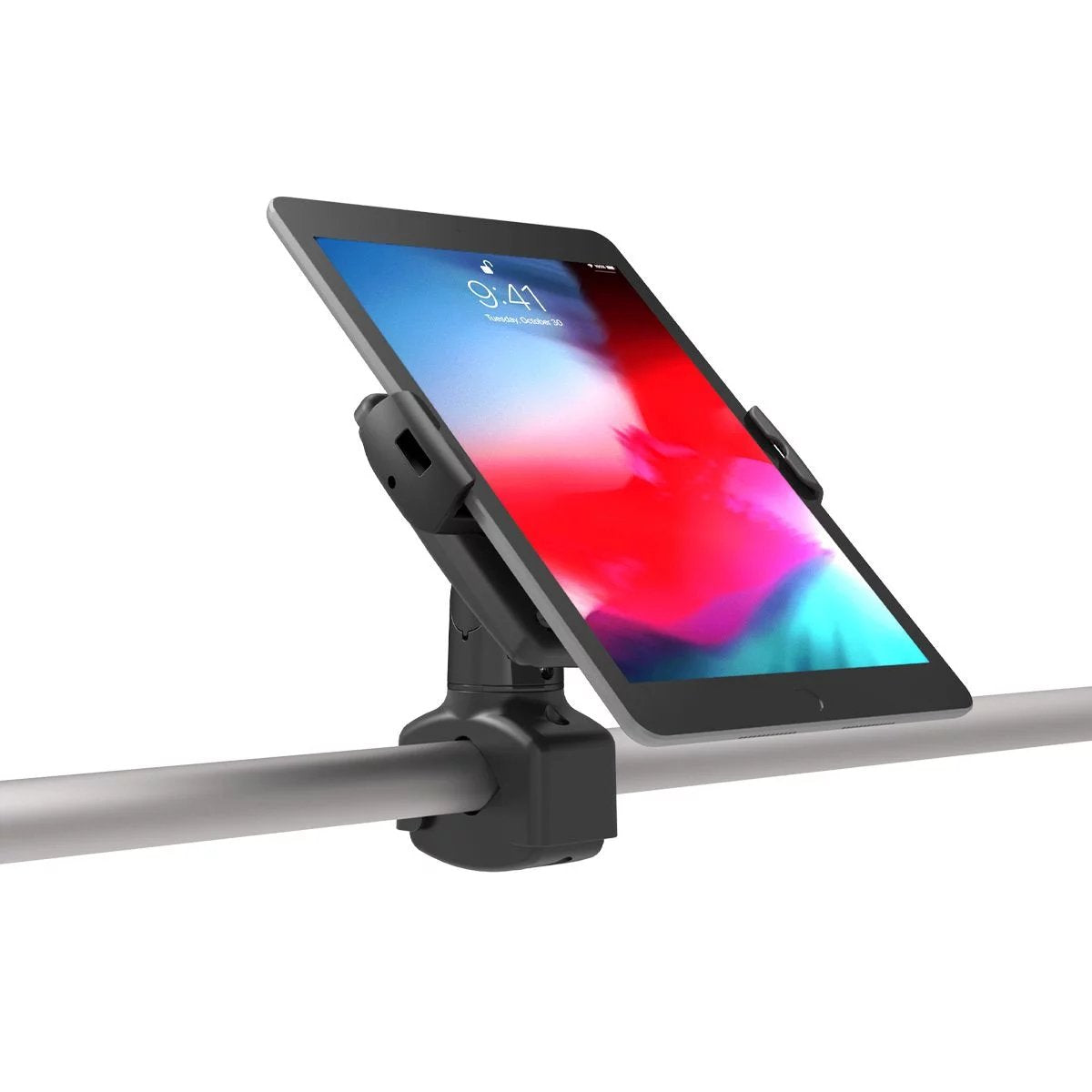 Universal Tablet Cling Rail  Mount Black