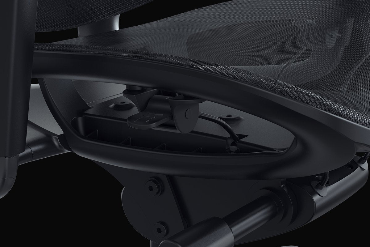 Silla Gaming Razer Fujin Pro De Malla Negra, Incluye Reposacabezas 3-D Rz38-04940100-R3g1