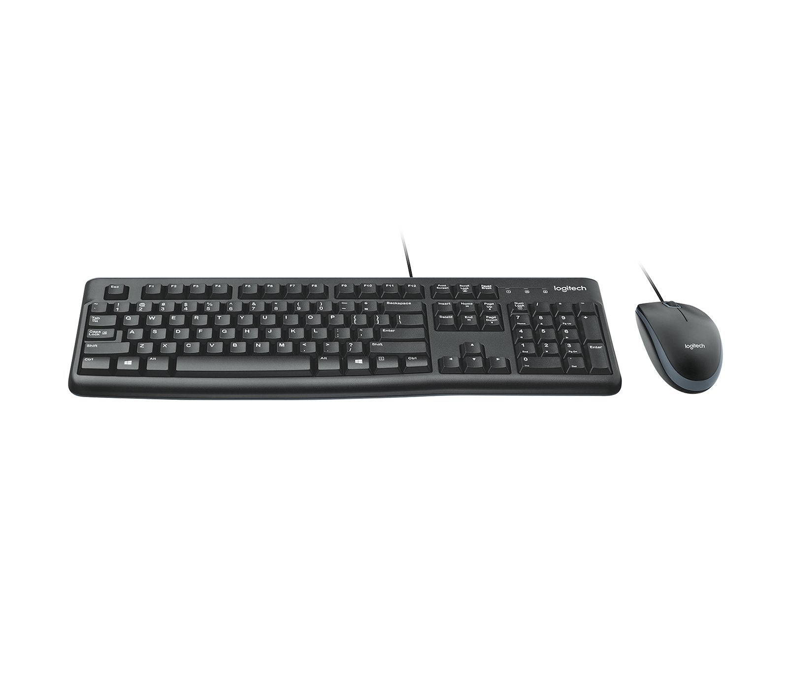 Teclado Italiano Logitech Desktop Mk120 Ratón Incluido Usb Qwerty Negro