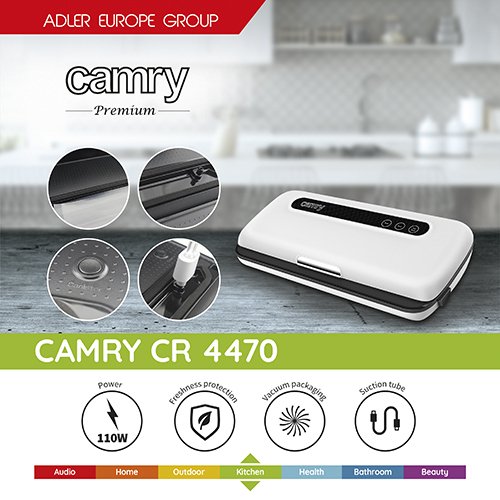 EAN 5908256838222 - Camry Premium CR4470 sellador al vacío Blanco imagen 21