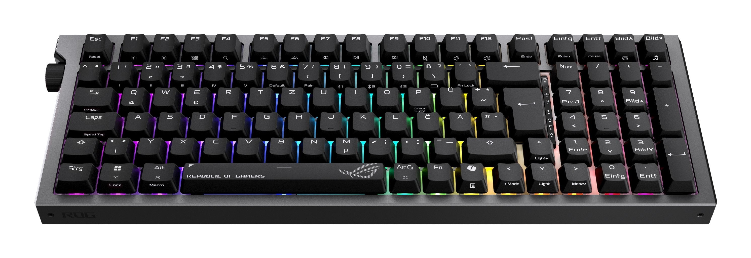 Asus Rog Strix Morph 96 Wireless (Negro, De-Layout, Rog Nx V2) 90mp04if-Bkda03