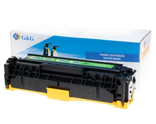 G&G Toner Compatible Con Hp 312a Cf380a