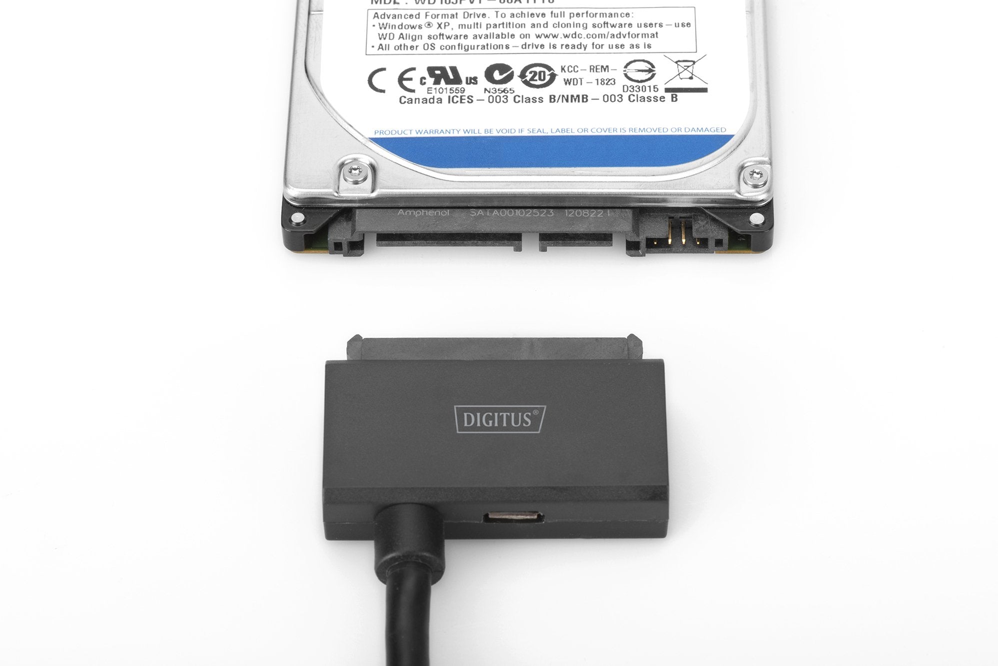Digitus Adapter Cable For 2.5  Cabl Ssds/Hdds Usb3.1 Type C-Sata 3