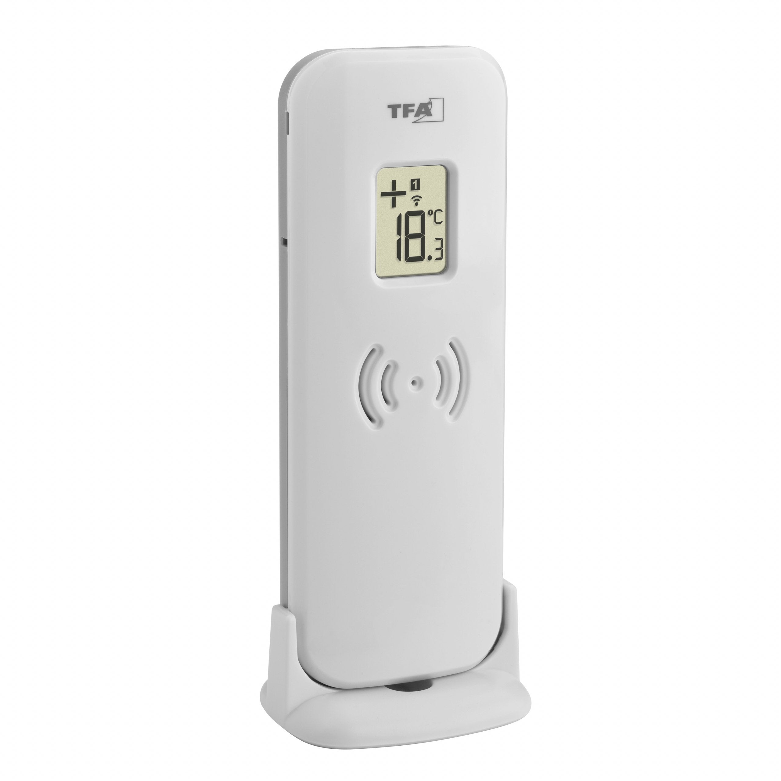 Tfa-Dostmann 30.3072.01 Termómetro Ambiental Interior Exterior Negro, Blanco