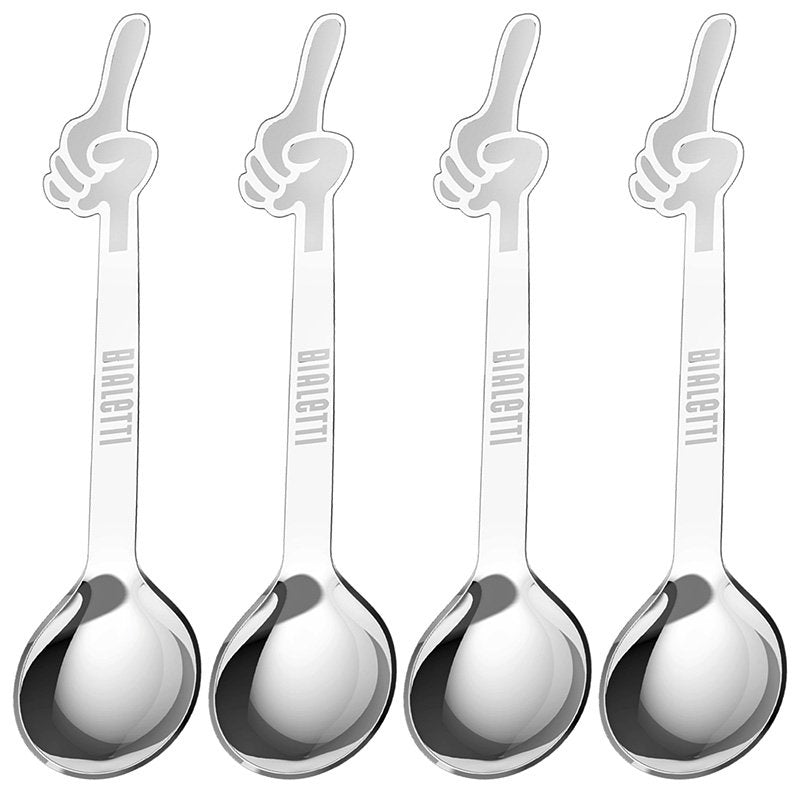 EAN 8006363033800 - Bialetti DCDESIGN15 cuchara Cuchara de café Acero inoxidable 4 pieza(s) imagen 1