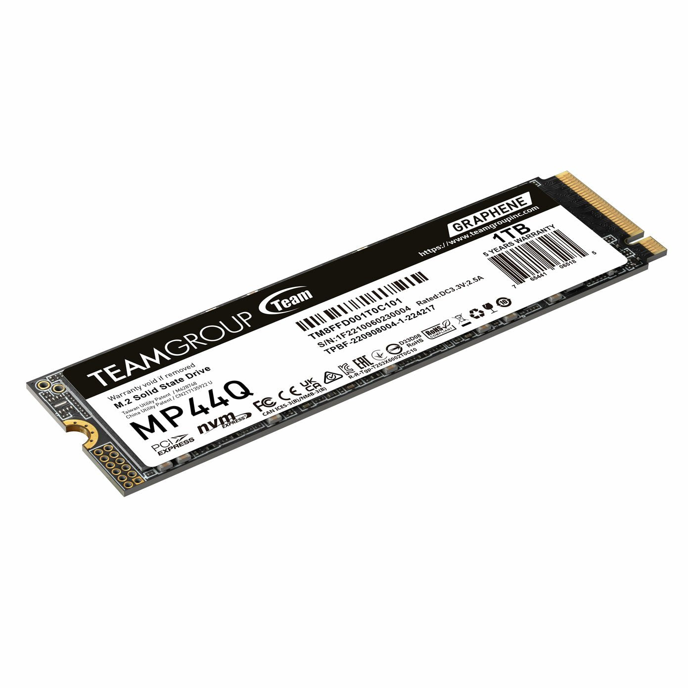 Ssd Teamgroup Team M.2-2280 Pci-E Mp44q 4tb