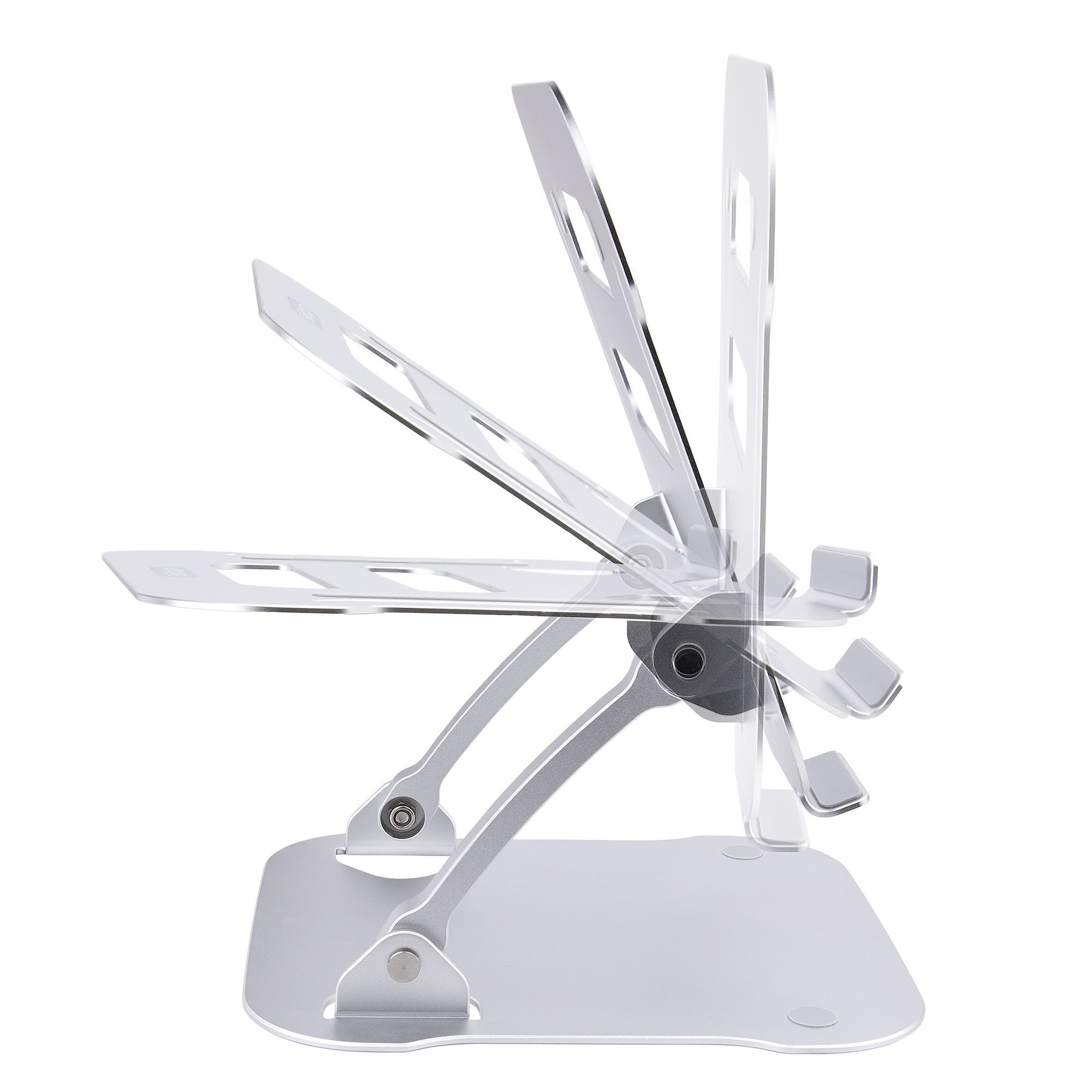 Startech Soporte Ergonómico Para Portátil De Altura Ajustable - Aluminio Plegable - Elevador Riser