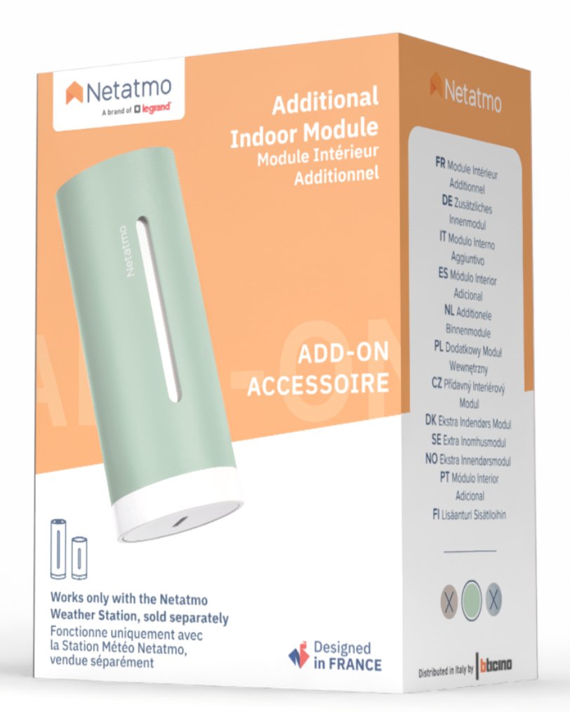 Netatmo Zusätzliches Smartes Innenmodul, Mint