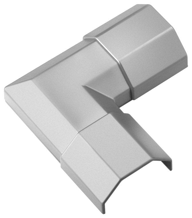 Wireduct Corner Connector 33, Silver - Corner Connector For