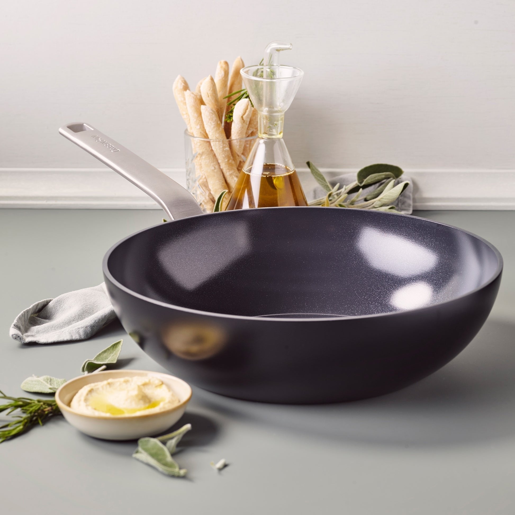 Greenpan Evolution Wok 28cm Schwarz