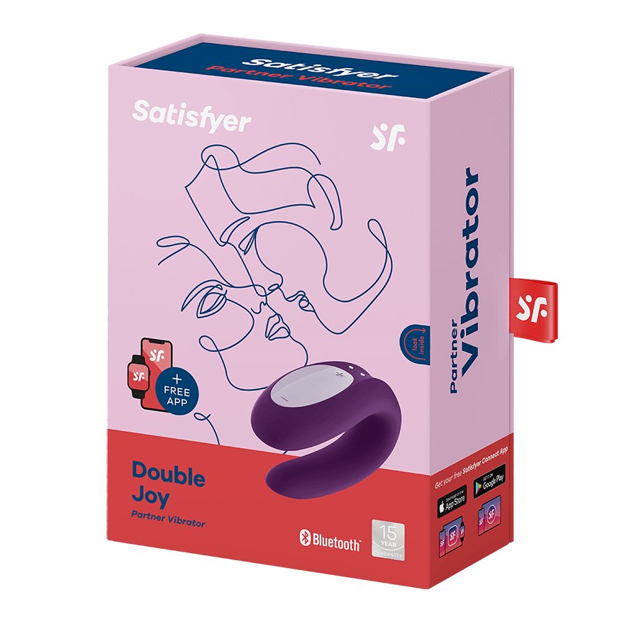 Satisfyer - Double Joy Con App Morado