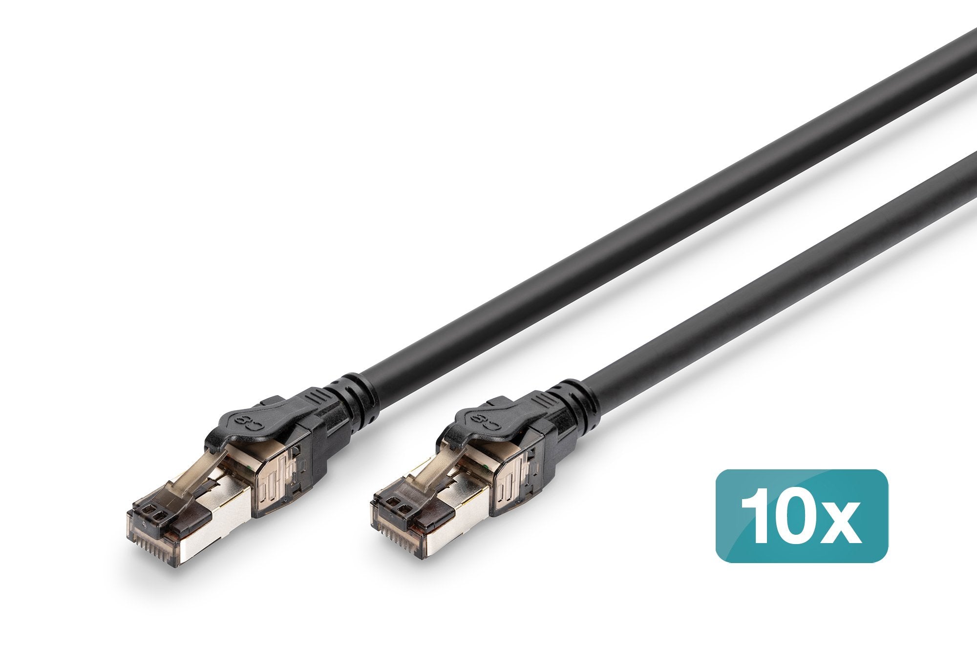 Digitus Cat 8.1 S/Cable De Red Ftp, 1 M, 10 Unidades