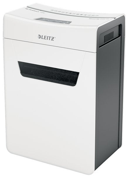 Destructora De Documentos Leitz Iq 10x Protect P4 / 4x28 / 10 Hojas / 18l / Clip /