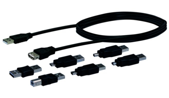 Schwaiger Causet531 Cable Usb 2.0 Usb A Negro