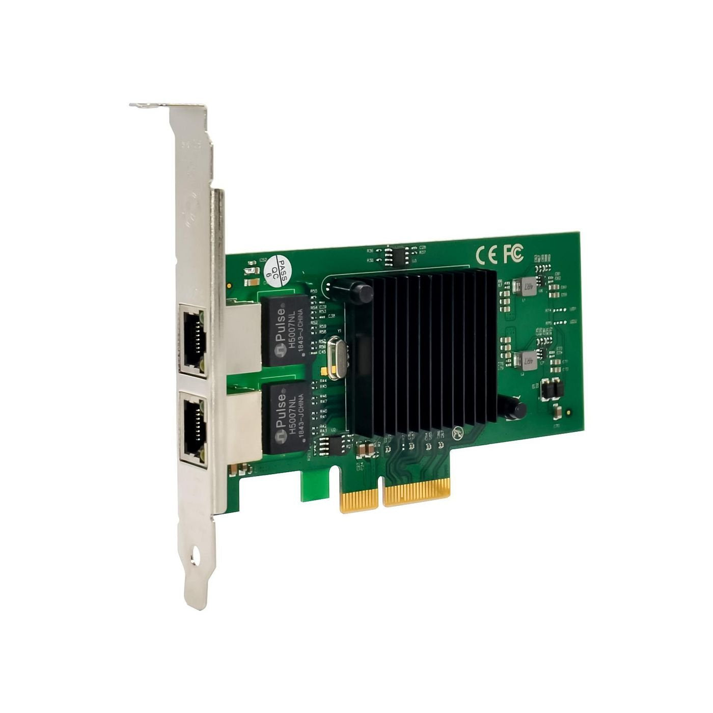 Network Card Pcie X1 Intel  82576 Dual- Rj45