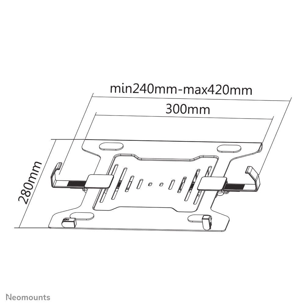 Newstar Soporte De Ordenador Portátil Y Teléfono