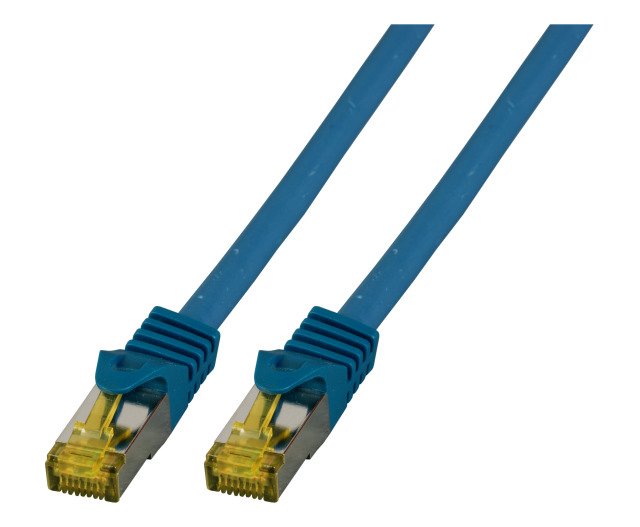 EAN 4049759126391 - EFB Elektronik MK7001.0,25BL cable de red Azul 0,25 m Cat6a S/FTP (S-STP) imagen 1