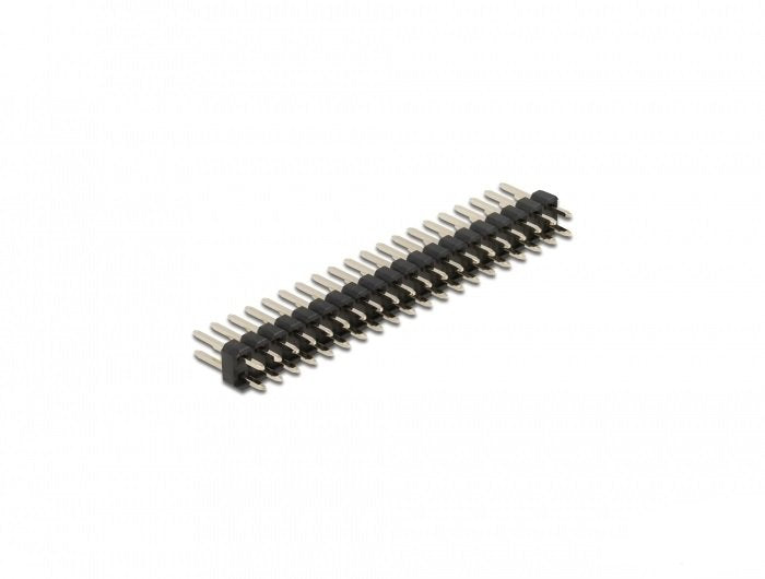 Stiftleiste 20 Pin, Rastermass 2,54 Mm, 2-Reihig, Gerade, 5 Stück