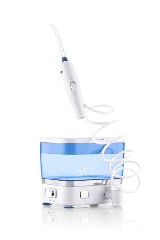 Irrigador Bucal Eta Aquacare Plus Eta170890000 Para Adultos, 500 Ml, Nãºmero De Cabezales 3, Blanco