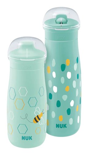 EAN 4008600437055 - NUK 10225336 biberón 300 ml Verde 450 ml Plástico imagen 1