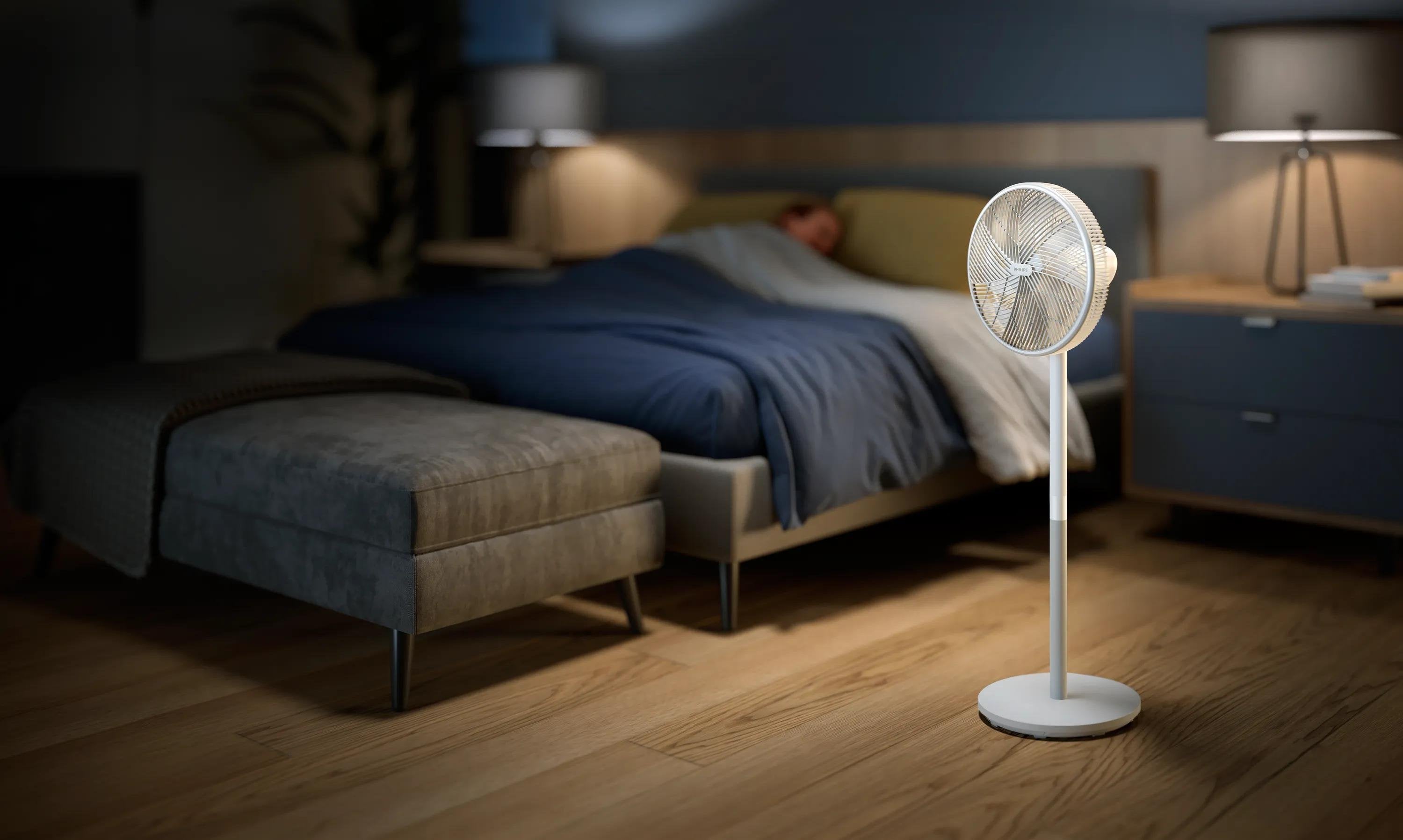 Ventilador Philips Cx2550 00 2000 Series Stand Fan, White
