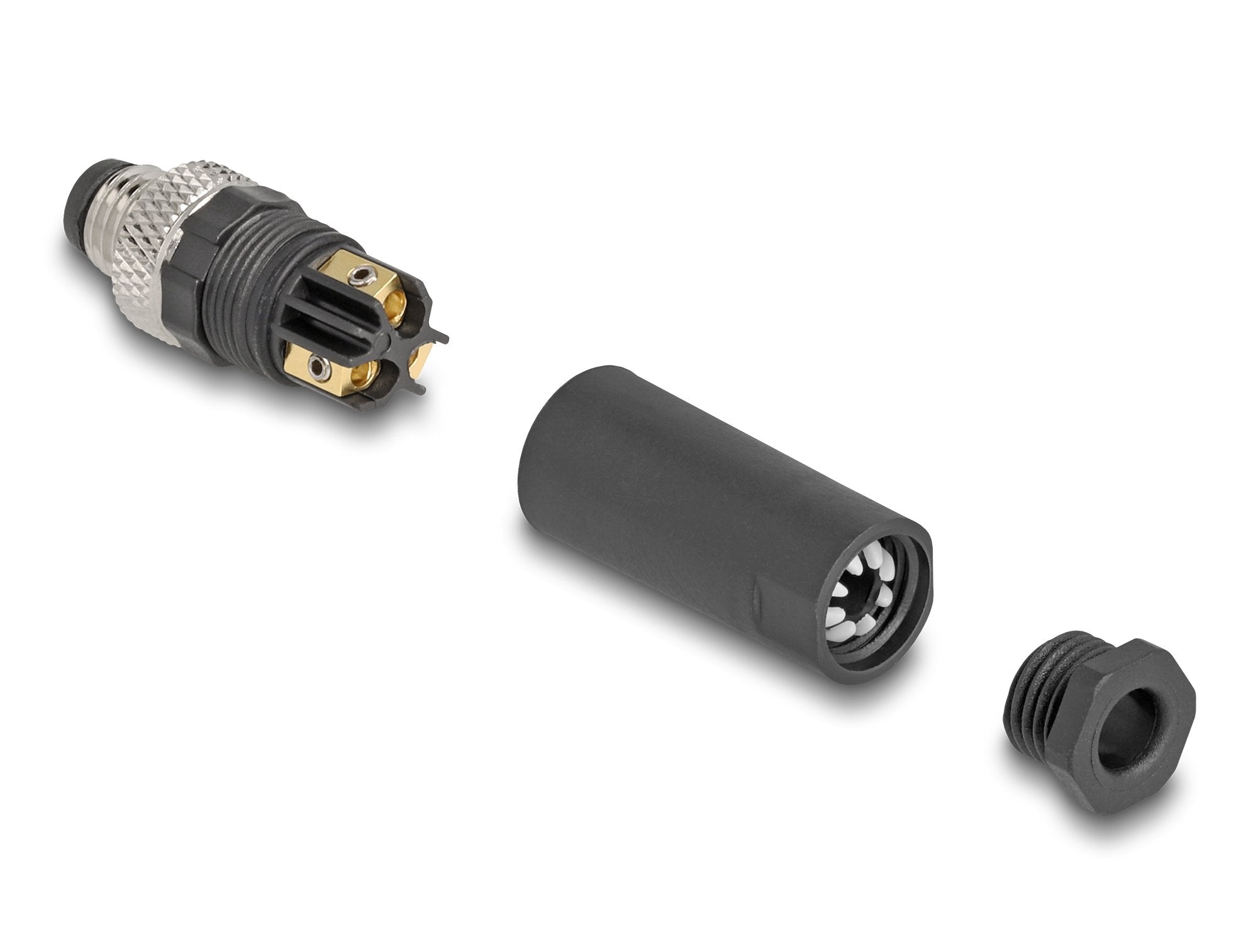 M8 Steckverbinder A-Kodiert 3 Pin Stecker Zur Montage Mit Schraubanschluss