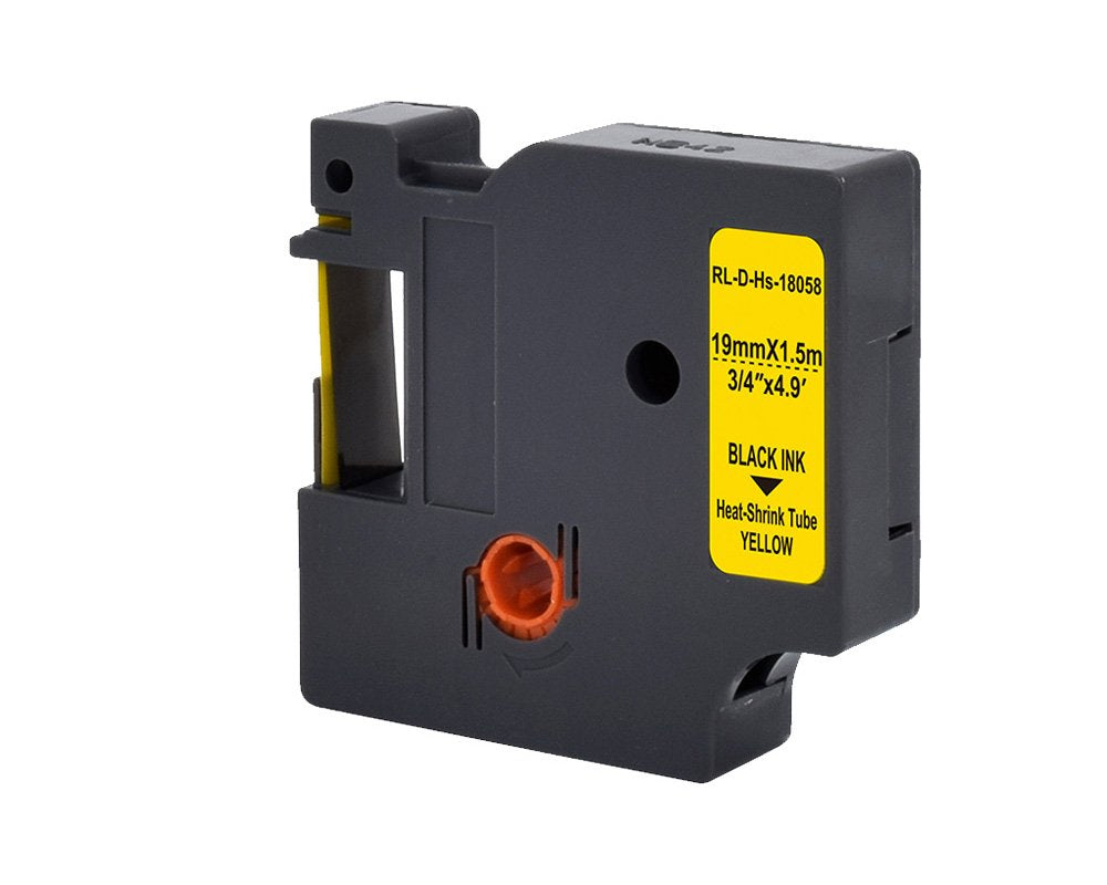 G&G Polyoefin Tubo Termorretráctil Compatible Con Dymo 18058