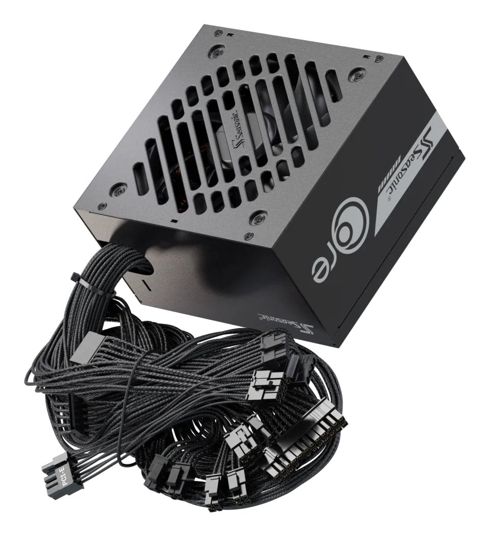 Seasonic Core Bc-850 Atx3.1 (Negro, 1x 12-Pin High Power Gpu, 3x Pcie, 850 Watt) Srp-Cbc851-A5a51jf