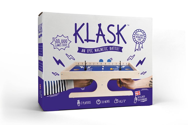 Juego De Disparos Magnéticos Klask "Una Batalla Magnética Épica"