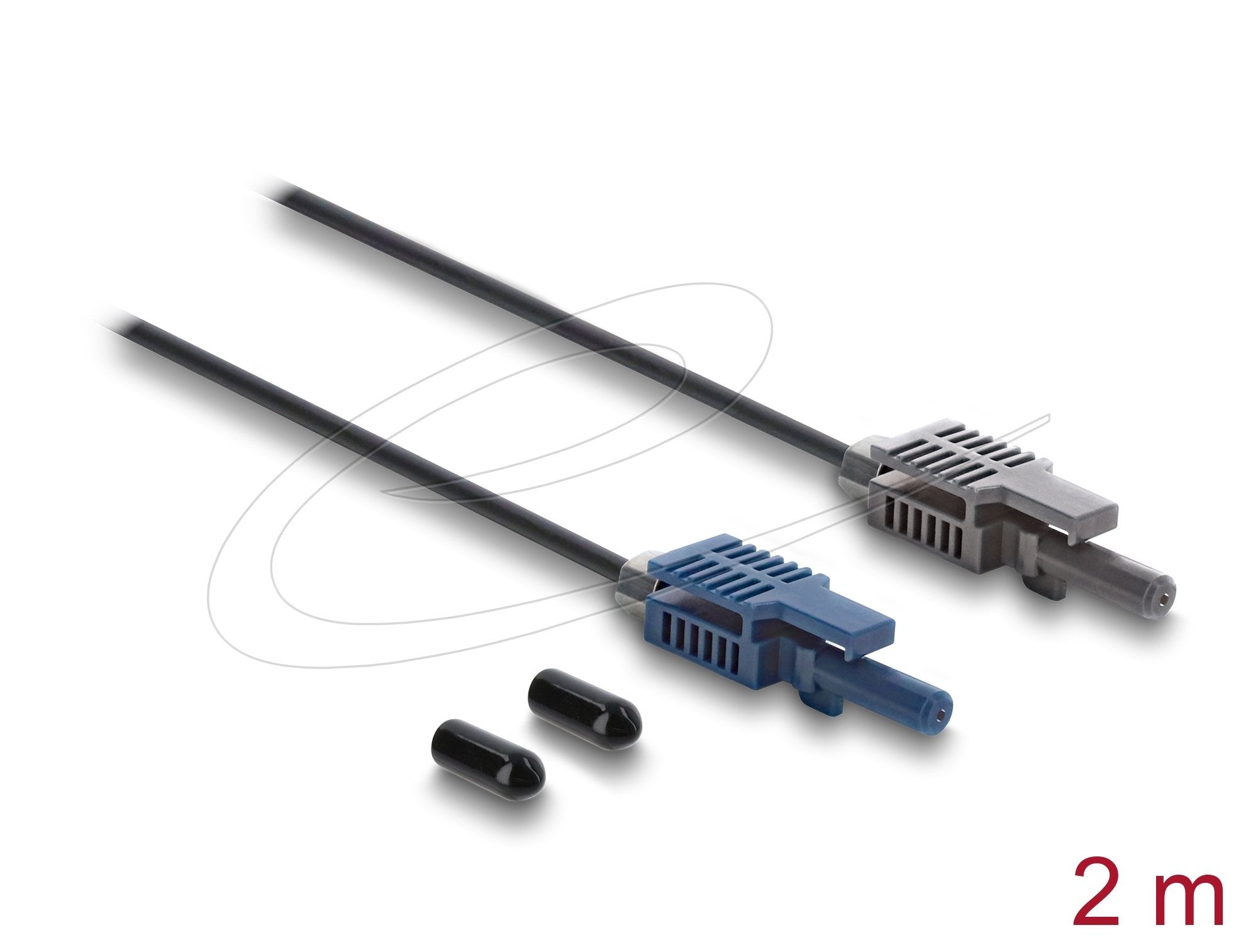 Delock Lwl Pof Kunstst. Cable Hfbr 4503-4513z Simpl St>St 2m