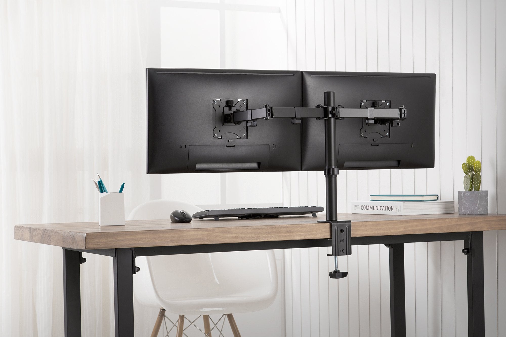 Digitus Da-90400 Soporte De Mesa Para Pantalla Plana 81,3 Cm (32") Abrazadera/Atornillado Negro