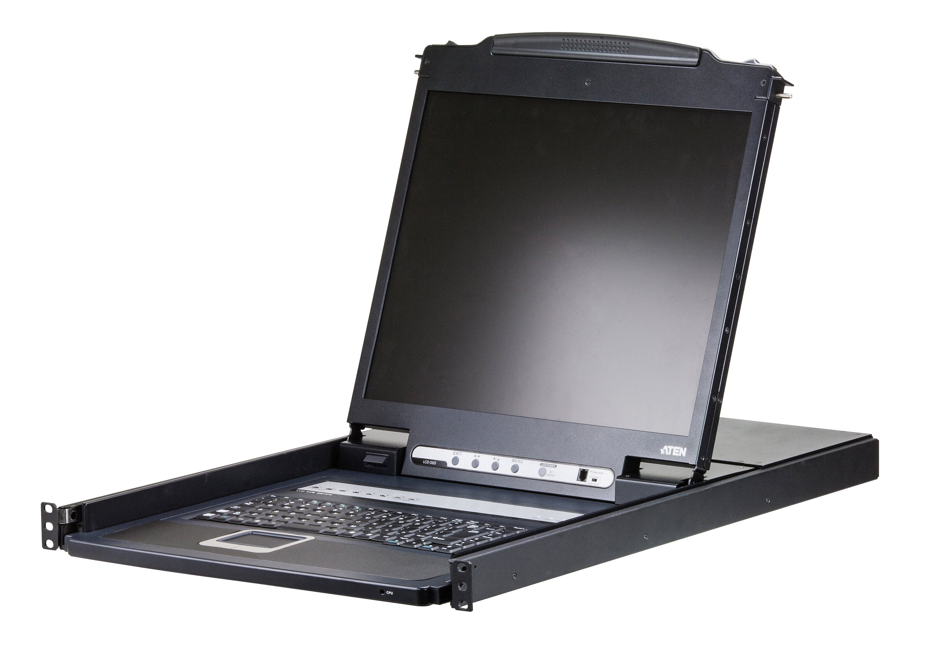 EAN 4710469345371 - ATEN CL1308N interruptor KVM Montaje en rack Negro imagen 1