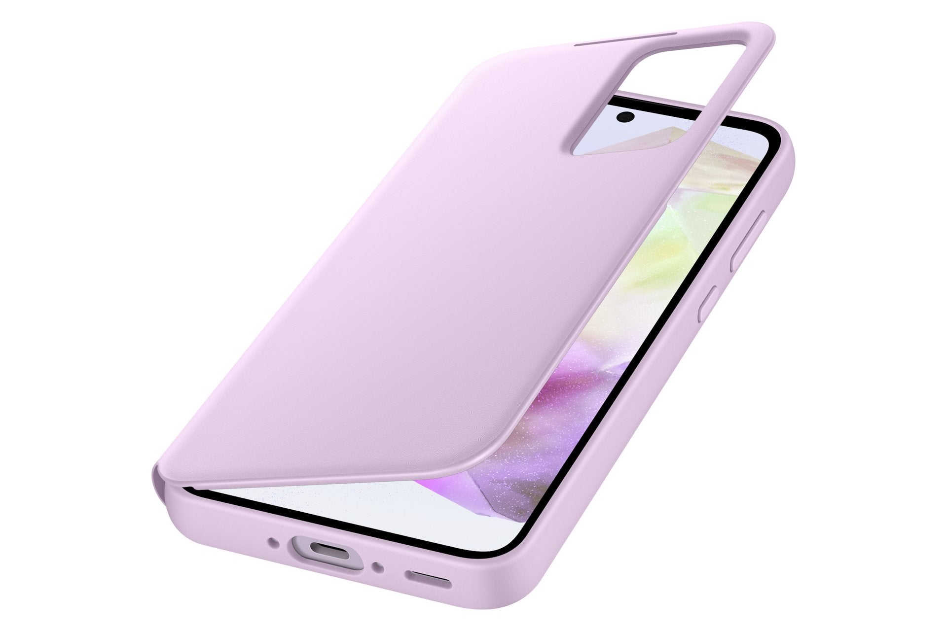 EAN 8806095546612 - Samsung EF-ZA356 funda para teléfono móvil 16,8 cm (6.6") Funda cartera Lavanda imagen 4