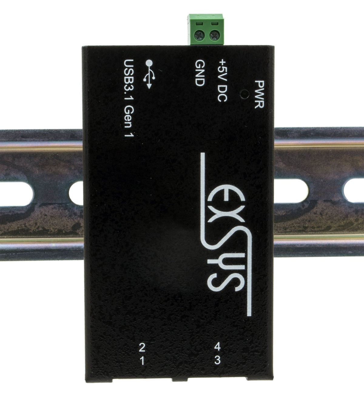 Usb 3.2 Gen1 Hub4-Port Extern Kleinster Hub 8x2 5x4cm Inkl.Cable
