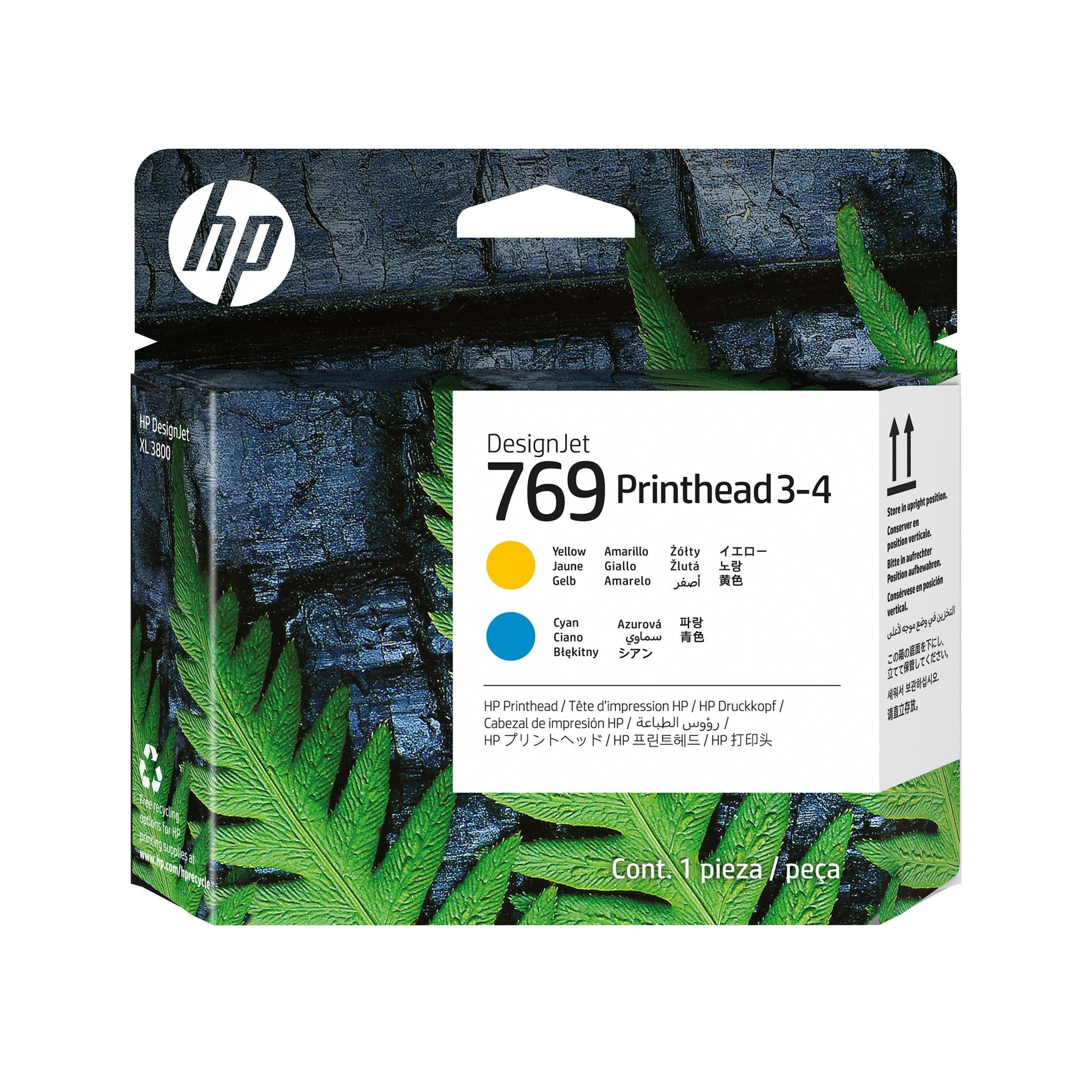 Hp 769 Yellow Cyan 3-4 Designjet