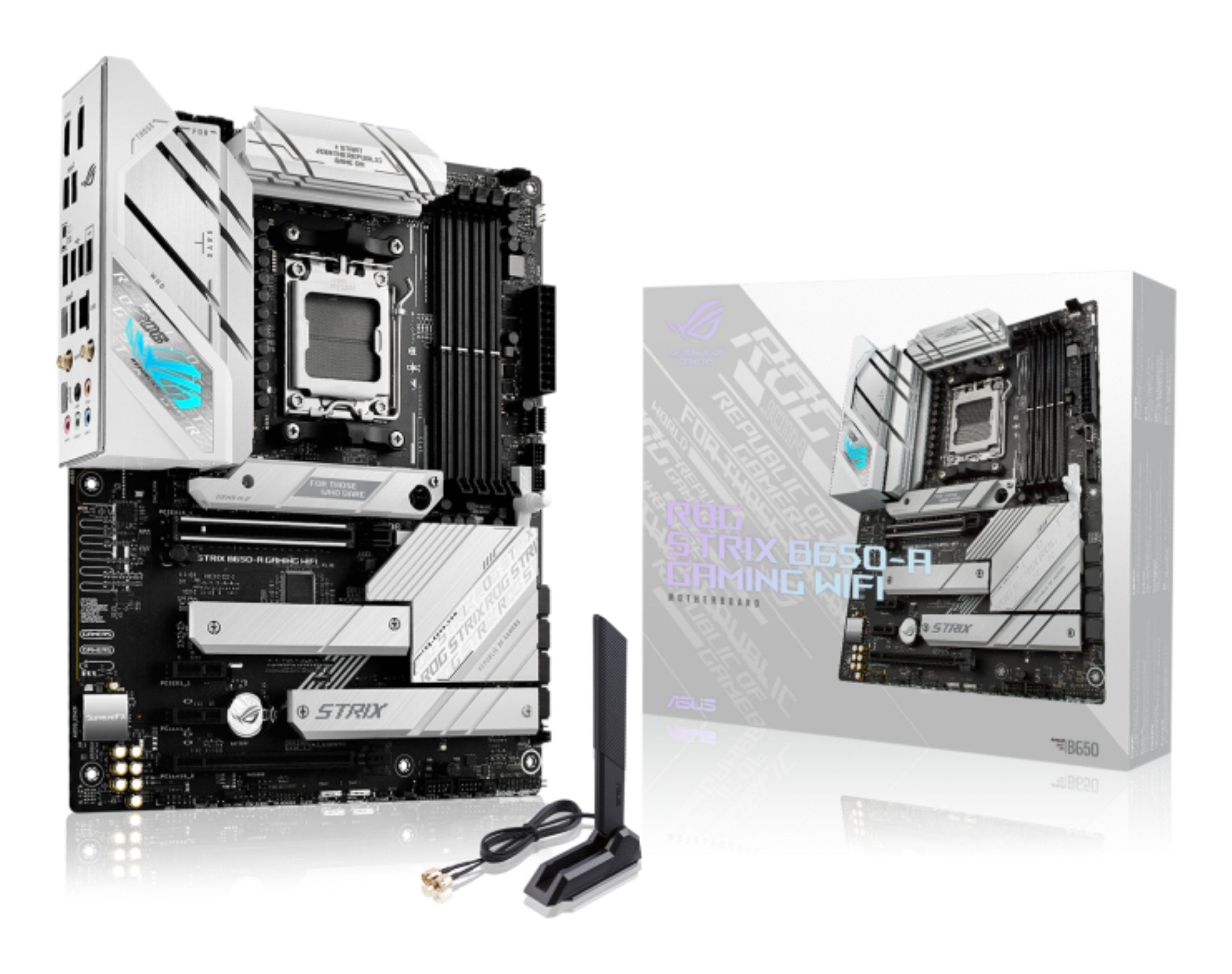 EAN 4711081917762 - ASUS ROG STRIX B650-A GAMING WIFI AMD B650 Zócalo AM5 ATX imagen 1