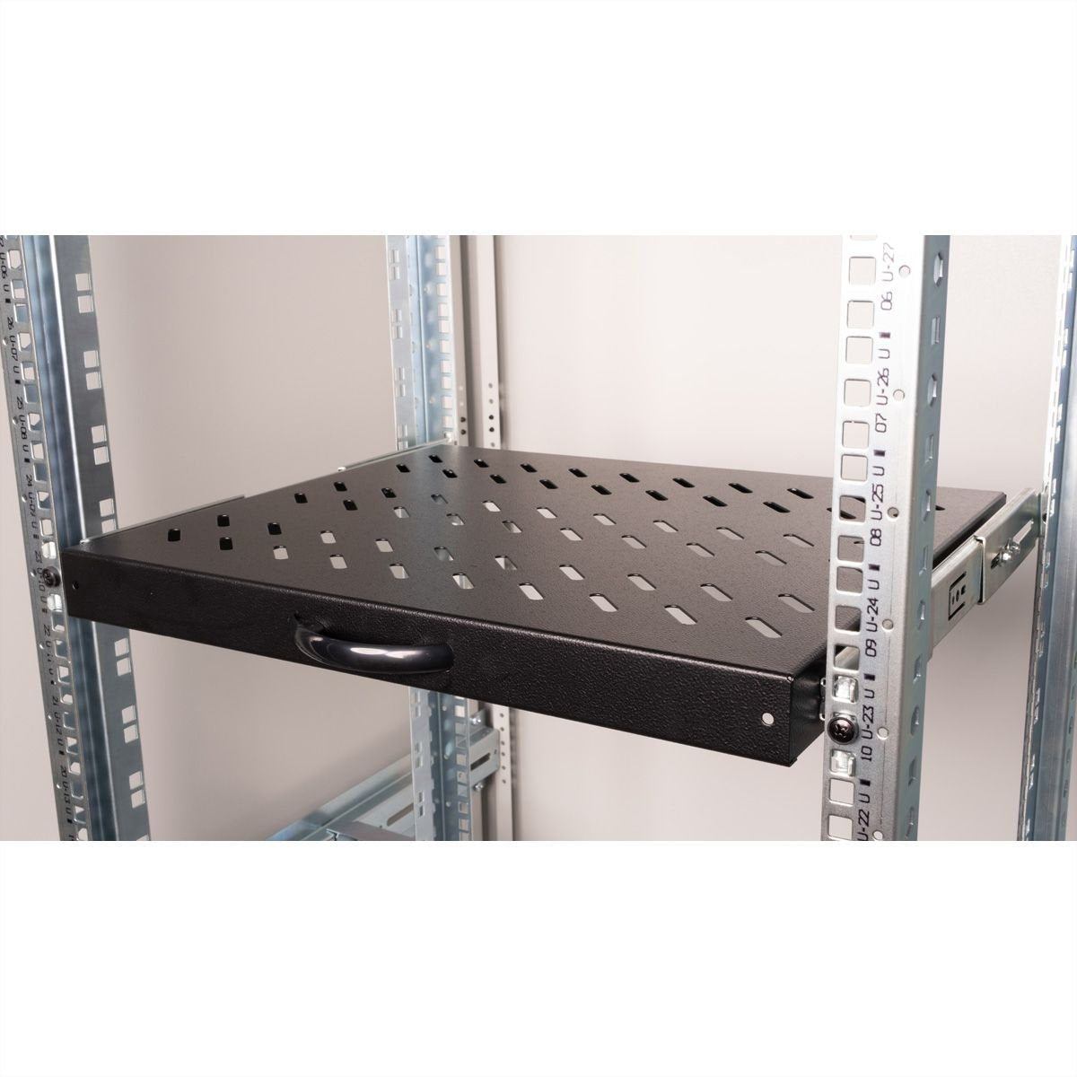 Roline Bandeja De Rack 48,26cm 19pulgadas 1 He Extraíble 350 T 25 Kg Negro