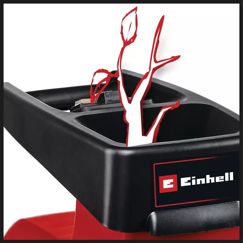 Trituradora Eléctrica Silenciosa Einhell Gc-Rs 60 Cb Rojo/Negro, 2.300 Vatios 3430635