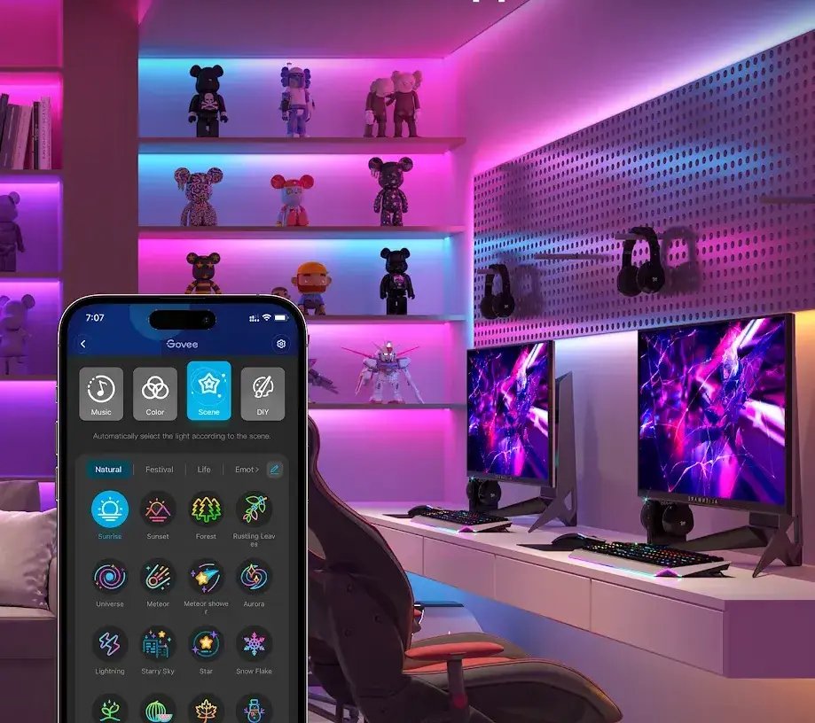 EAN 6974316999911 - Govee H612A Tira de luz inteligente Wi-Fi/Bluetooth imagen 3