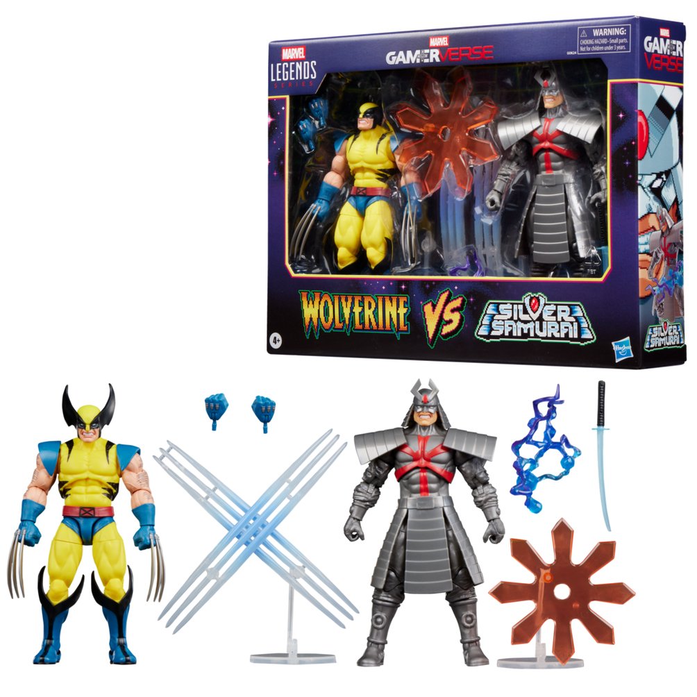 EAN 5010996320490 - Marvel Legends Series Gamerverse Wolverine vs Silver Samurai imagen 11