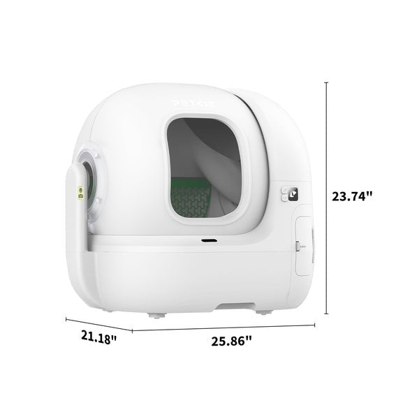 EAN 6975069305509 - PETKIT Purobot Max Pro Gato Bandeja higiénica abierta Blanco imagen 3