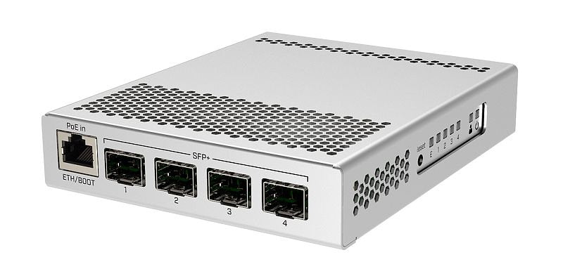 EAN 5715063704714 - Mikrotik CRS305-1G-4S+IN switch Gestionado Gigabit Ethernet (10/100/1000) Energía sobre Ethernet (PoE) Bl imagen 1