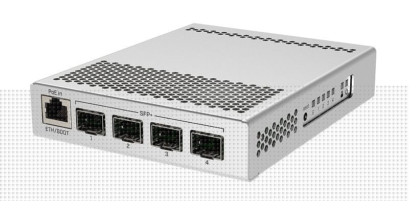 EAN 5715063704714 - Mikrotik CRS305-1G-4S+IN switch Gestionado Gigabit Ethernet (10/100/1000) Energía sobre Ethernet (PoE) Bl imagen 1