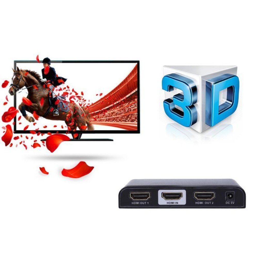Techly Idata Hdmi2-4k2 Divisor De Video Hdmi 2x Hdmi