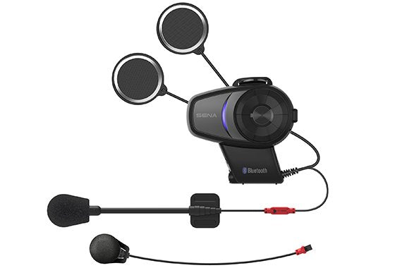 Sena 10s-02d Intercomunicador Para Motocicletas 4 Canales 1600 M Negro